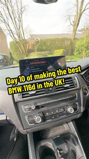 Day 10 of Making the best 116d in the UK! 10.25inch Android Wireless Carplay installed! This was again another good saver - the screen wasn’t that expensive and it has so far been great quality, responsibe and works without a hitch. The install wasn’t too complex either and covered as much as I could in the video. Its listed on my website, grab one at a great price with quick delivery and if you need any assitance let me know. Throughout the series i'll be installing and fitting new parts source