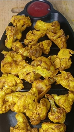 Secret to Making The Crunchiest Gobi Popcorn Ever #asmr #recipe #food #cooking