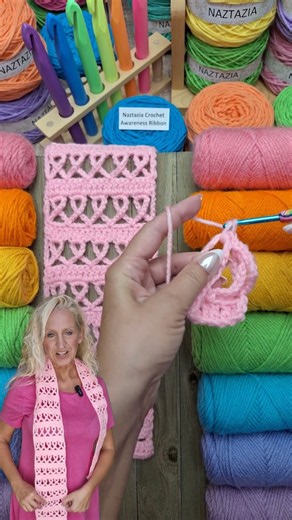This essential scarf technique creates lovely ribbon loops!