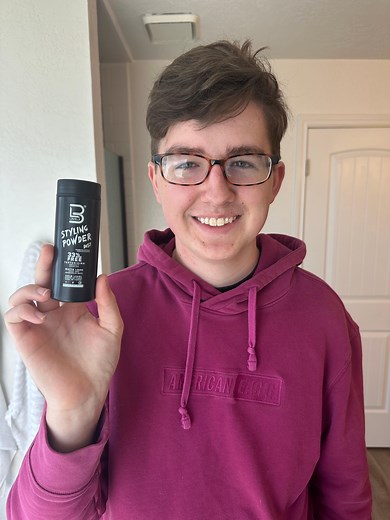 Watch Real Life Review of Level 3 Styling Powder on Amazon Live