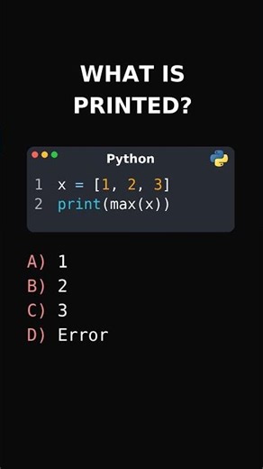 Python list max challenge
