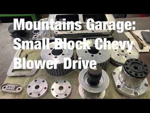Mountains Garage: Small Block Chevy Blower Drive