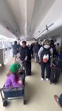 Disembarkation process at NCL
