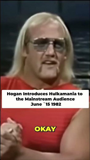 HULKAMANIA is Introduced to Mainstream America #wwe #hulkamania #hulkhogan #cult