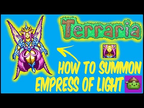 How To Summon The Empress Of Light In Terraria | Terraria 1.4.4.9