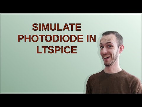 Electronics: Simulate photodiode in ltspice