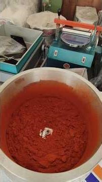लाल मिर्ची दळण्याचे मशिन / Super red chilli powder making machine.