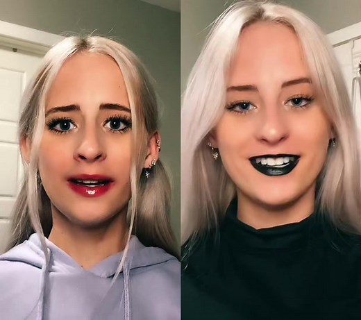 #duet with @jezelle.x #pov a girl scout sells cookies to her (slightly sketchy) gothy teen neighbor #jezellepovs