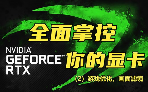 你需要吗？NVDIA显卡超好用的游戏滤镜和一键优化