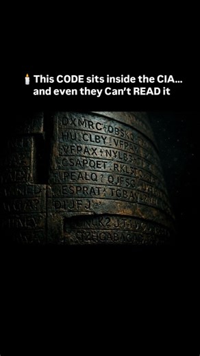 Dread Code on Instagram: "🕯️ Inside CIA headquarters stands a silent warning. A twisted copper sculpture covered in 1,800 encrypted letters. No explanation. No instructions. Just a code. It’s called KRYPTOS. For over 30 years, the world’s greatest codebreakers, cryptographers, and intelligence analysts have tried to crack it. Three messages were solved. One remains locked. Hidden in the cipher are words like illusion, deception, shadow, and secrecy. One line whispers a chilling truth: “Between 