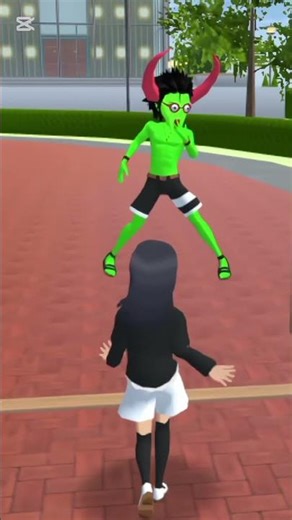 Zombie Behind the Gate 😱 | Kid Running Scary Scene | Score School Simulator | Codenz Gaming 007