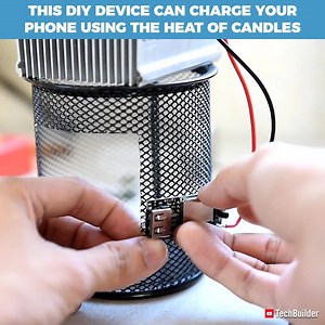 This DIY device can charge your phone using the heat of candles.. via bit.ly/2GXTLHn | Interesting Engineering