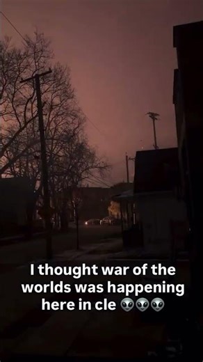 Transformers can be seen exploding on Cleveland's west side 🤯