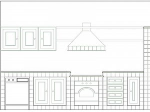 Mutfak Çizimi Mutfak dwg Mutfak Autocad 3d 2d