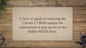 BSM B3 teardown - what is inside the BSM module