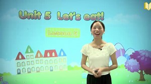小学英语三年级上册 Unit 5-5 Let's eat! leeson 5