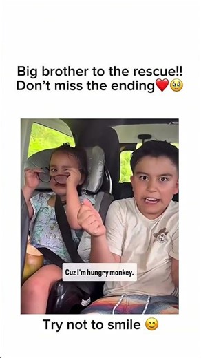 Big Brother Saves the Day | #Heartwarming Sibling Moment #Shorts 🥺❤️