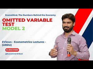 Omitted Variable Test| Biased results | Explained omitted variable | Eviews