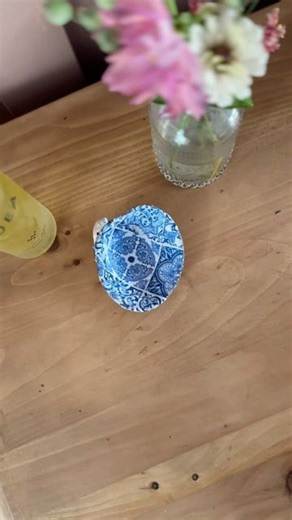 Meg Acuna | You guys loved this decoupage shell trinket tray/ ring dish from me seashell craft ideas reel so much that I thought it deserved its own... | Instagram