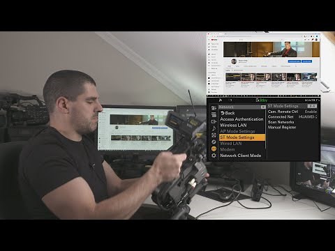 How to remotely operate a SONY FX9