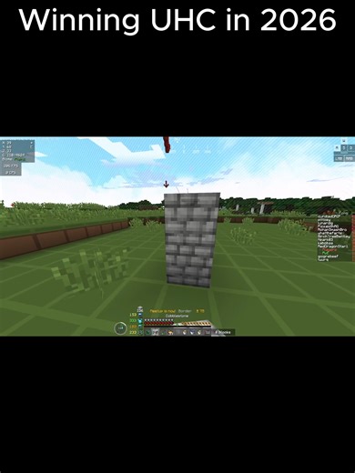 Ganando Minecraft UHC en 2026