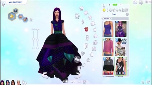 I found Descendants 3 outfits cc !!! 😱 I Sims 4 I Rebeccas Creations