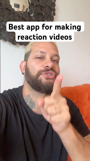 Best iPhone app for making reaction videos no editing