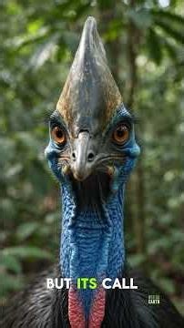 The Cassowary: World's Most Dangerous Bird 🦖🗡️\r#wildlifedocumentary #wildlifeentertainment #wildlife