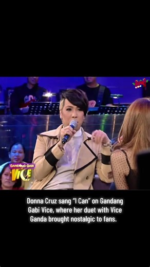 Donna Cruz and Vice Ganda's Nostalgic Duet on Gandang Gabi Vice