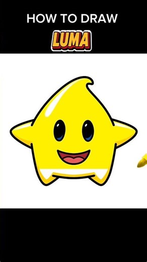 How To Draw LUMA || Easy Tutorial || The Artist NITISH #drawing #shorts