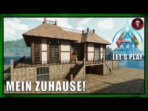ENDLICH EIN ZUHAUSE! 🏠 Modernes Wohnhaus bauen | ARK Survival Ascended #16