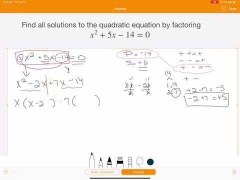 Factoring Quadratic Equations