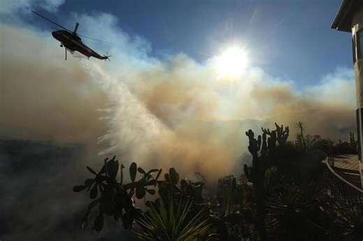 Can you survive a wildfire sheltering at home? For one community, L.A. County Fire says it may be the only option