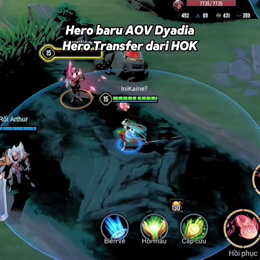 Hero Baru AOV: Dyadia Kembali Mengguncang Arena