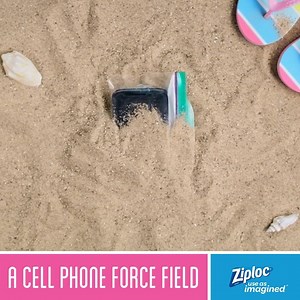 An earth-shaking idea. | Ziploc