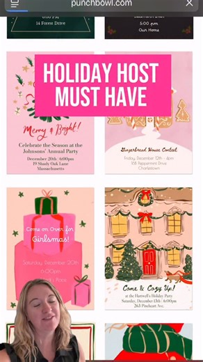 Maggie | Content Creator | How I am sending out Holiday party invites this year with @punchbowl 🎄 Punchbowl has the best invitation technology and digital invites... | Instagram