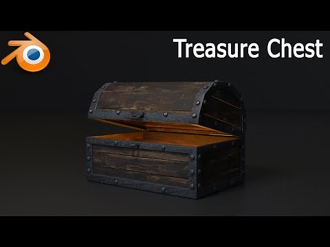 Blender tutorial - Make an old treasure chest #oe256