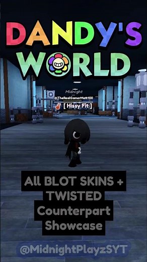 Dandy's World: All BLOT SKINS + TWISTED Counterpart Showcase 🖤 ✒️