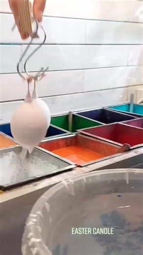 Easter candle #carvedcandle | Kate Kelley