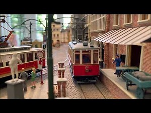 Tramvajové Nebe - a model tramway by Don Sibley