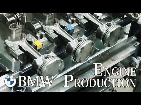 BMW エンジン生産工場・組み立て工程 BMW ENGINE PRODUCTION-CAR FACTORY LINE
