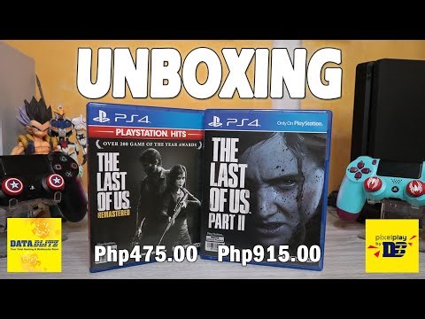 The Last of Us Remastered and Part 2 PS4 Unboxing DataBlitz - Lunar New Year "The Year of Play"