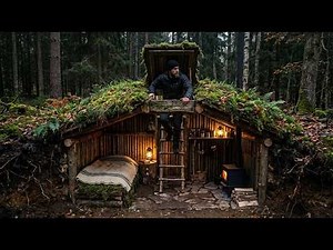 Building a Secret Underground Shelter in the Deep Forest – Off Grid Bushcraft Survival