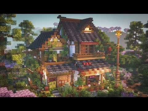 How to make a Japanese Noodle Bar 🍜 | Minecraft Build Tutorial