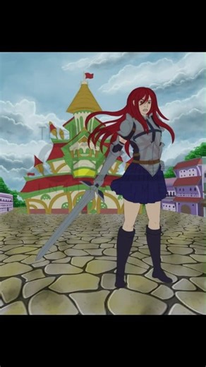 Flats are done. Time to start rendering Erza and the background. #Anime #fairytail #Erza #character #manga #commission Commissions Open! #wip | TheD20Initiative | Facebook