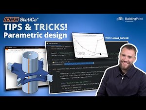 Parametric design in IDEA StatiCa - Offshore structure example