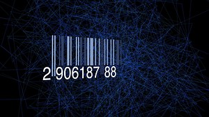 Digital Barcode Numbers Data Scanning Information Background