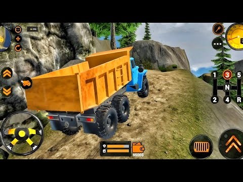 Backhoe Loader JCB Simulator Gameplay - Indian Vehicles Truck JCB Driving - Android Gameplay
