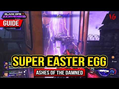 Black Ops 7 Zombies: Super Easter Egg Guide! Ashes of the Damned (Step 1)