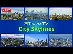 🔴 LIVE: City Skylines Around the World — Live Skyline Cam 24/7 | TravelTV